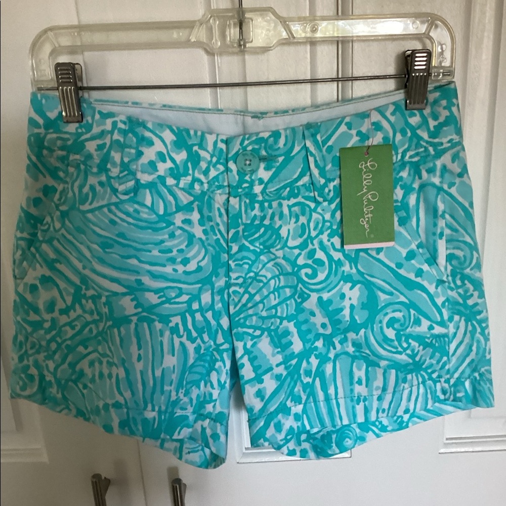 Lily Pulitzer Callahan Shorts NWT Size 00